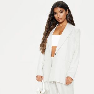 Pretty little thing dad blazer size 8 UK